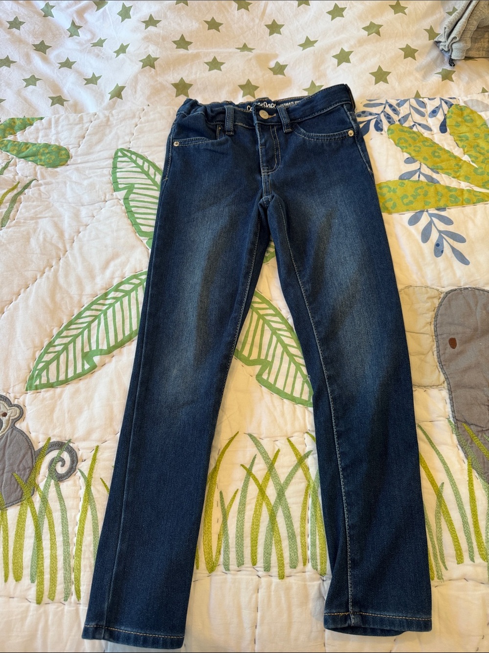 Cat & Jack Dark Blue Girls' Skinny Jeans